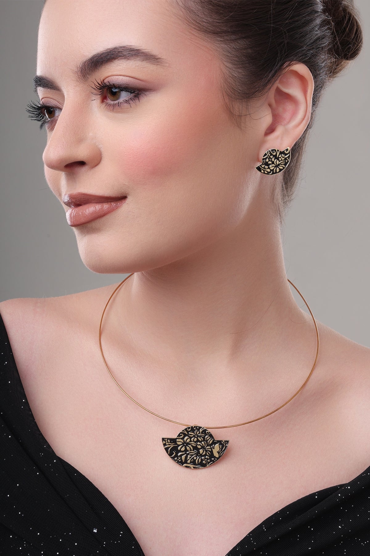 Golden Eden Garden Pendant Set