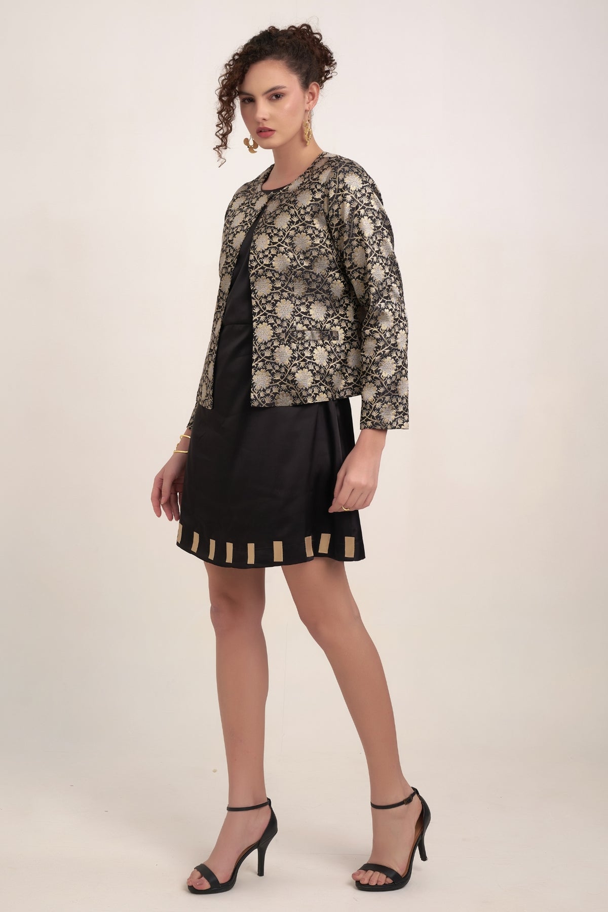 The Imperial Brocade Short Jacket