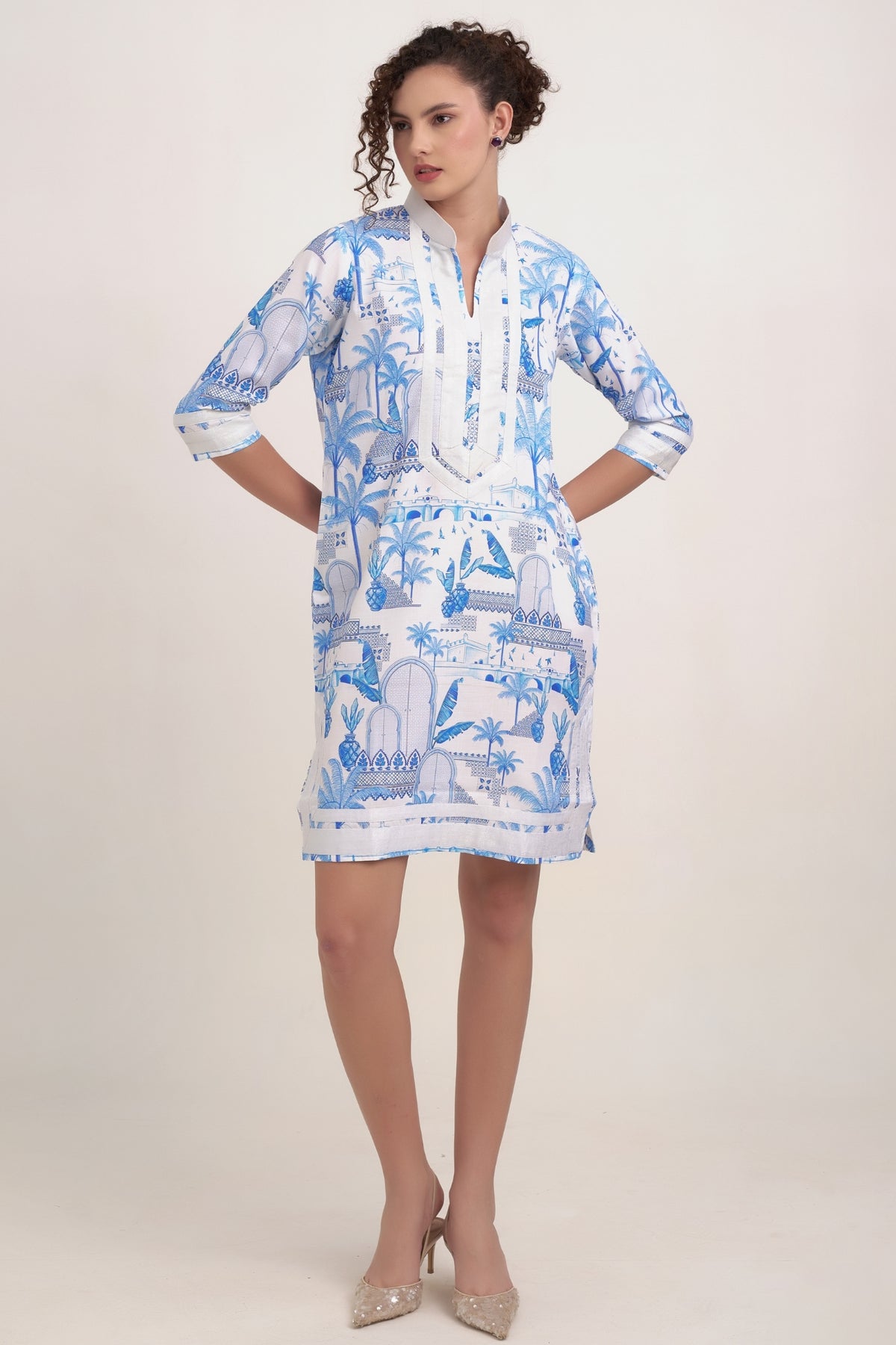 Ibiza Dream Satin Silk Dress