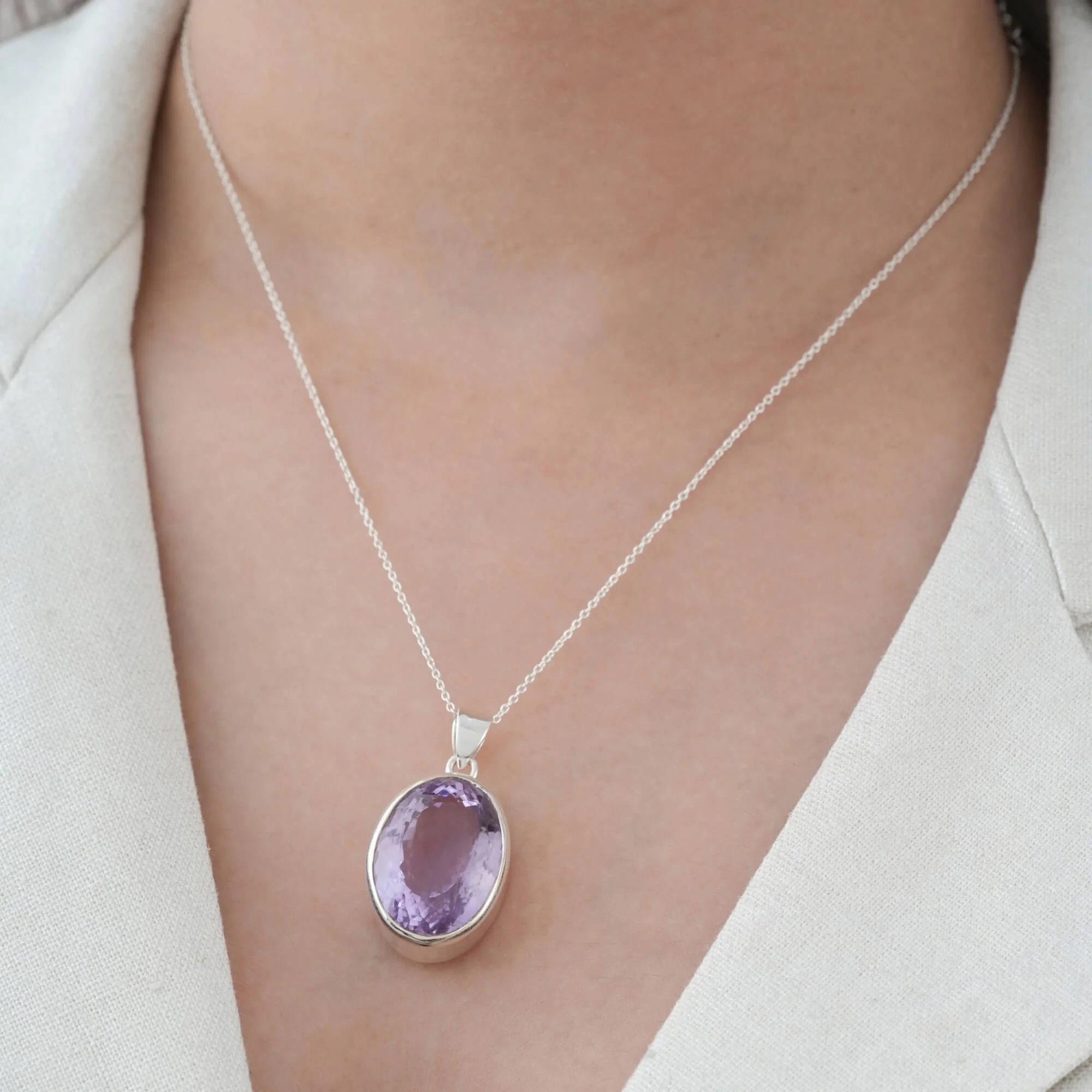 364RVI-Bezel-Set-Amethyst-Pendant-and-Earrings-C1