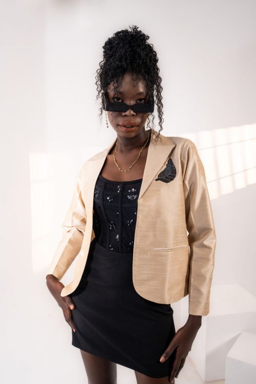 Golden Embers Short Jacket