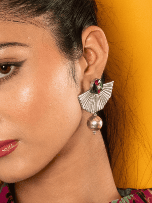 Enigmatic Eagle Polki Earrings