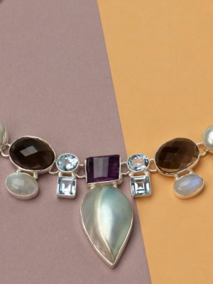 Rainbow Moonstone Signature Necklace
