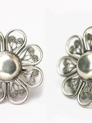 Silver Daisy Flower