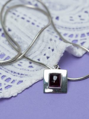 Crimson Radiance Pendant