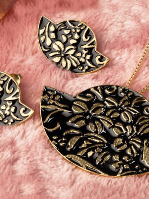Golden Eden Garden Pendant Set