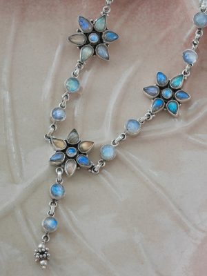 Whispers of Spring labradorite Necklace
