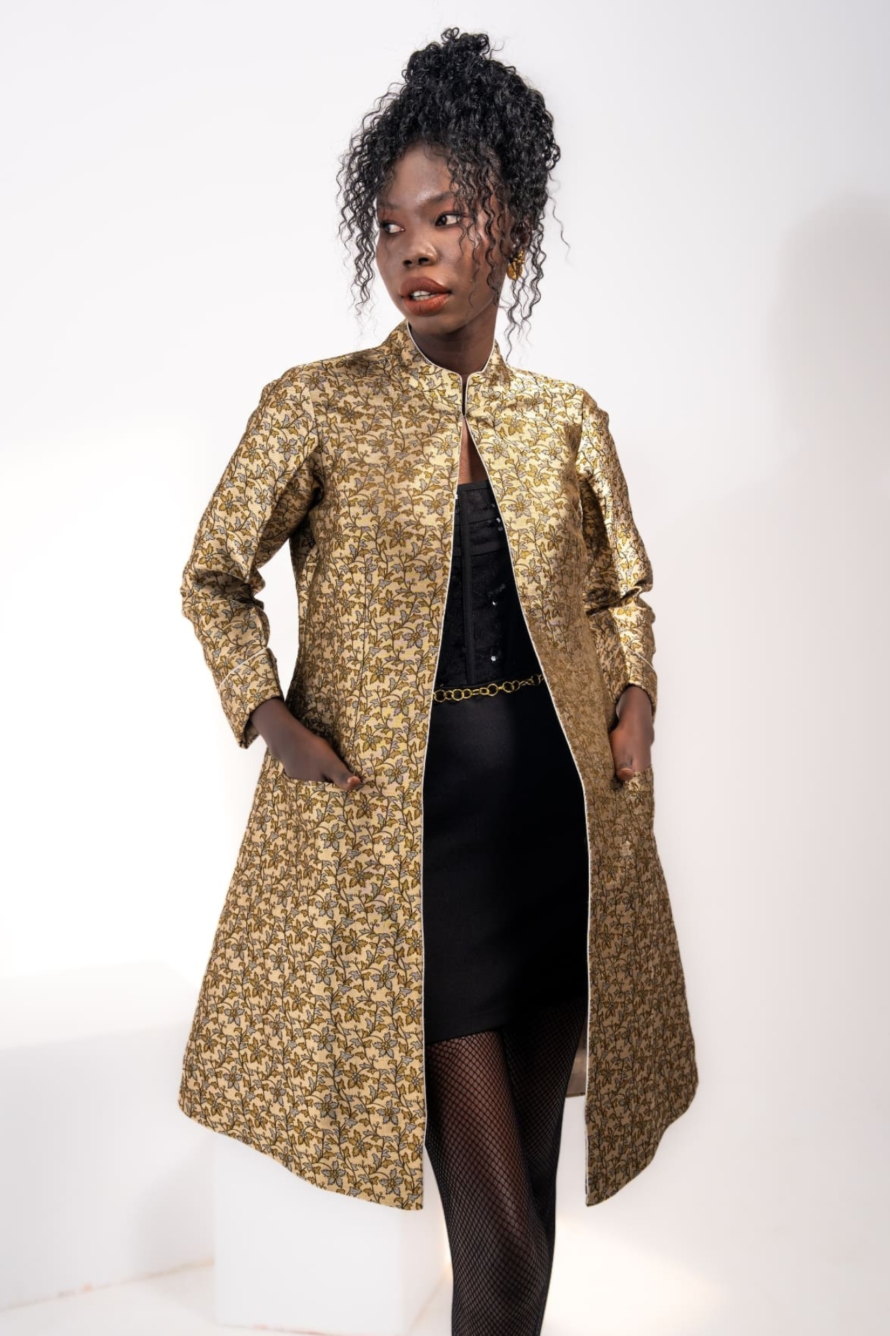 95ANA-Regal-Gold-Jacquard-Silk-Long-Jacket-A1 (1)