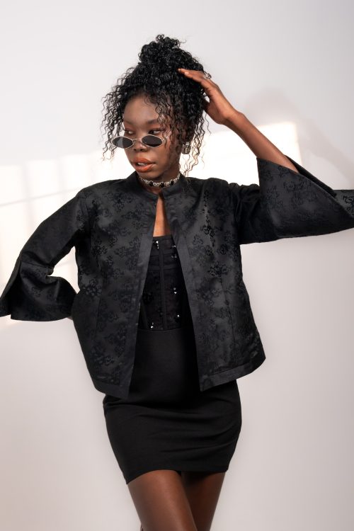 Monarch Brocade Short Jacket