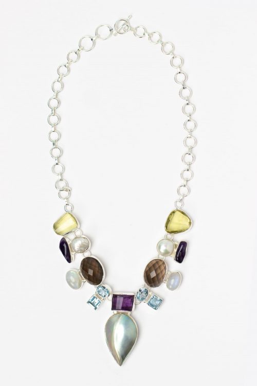 Rainbow Moonstone Signature Necklace