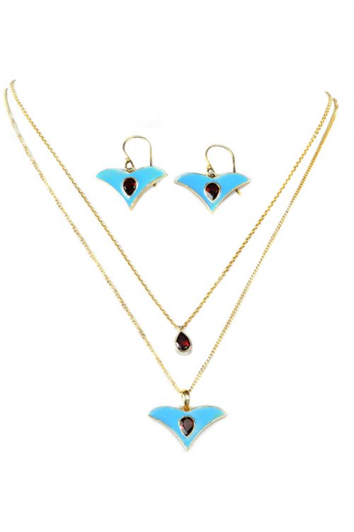 Soul Bird Pendant Set