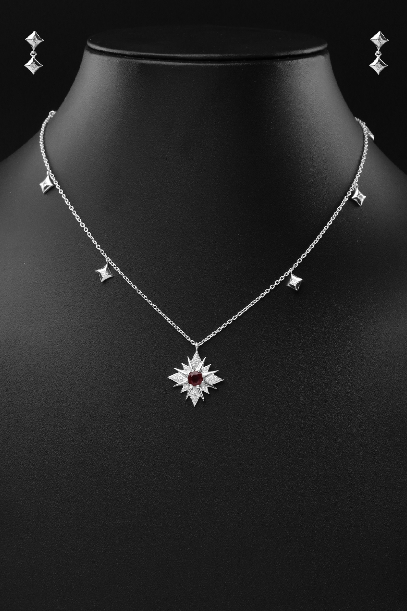 329RVI-Ruby-Star-Necklace-set-H1