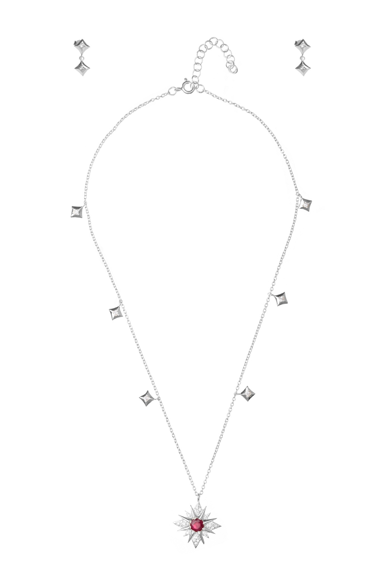 329RVI-Ruby-Star-Necklace-set-I1
