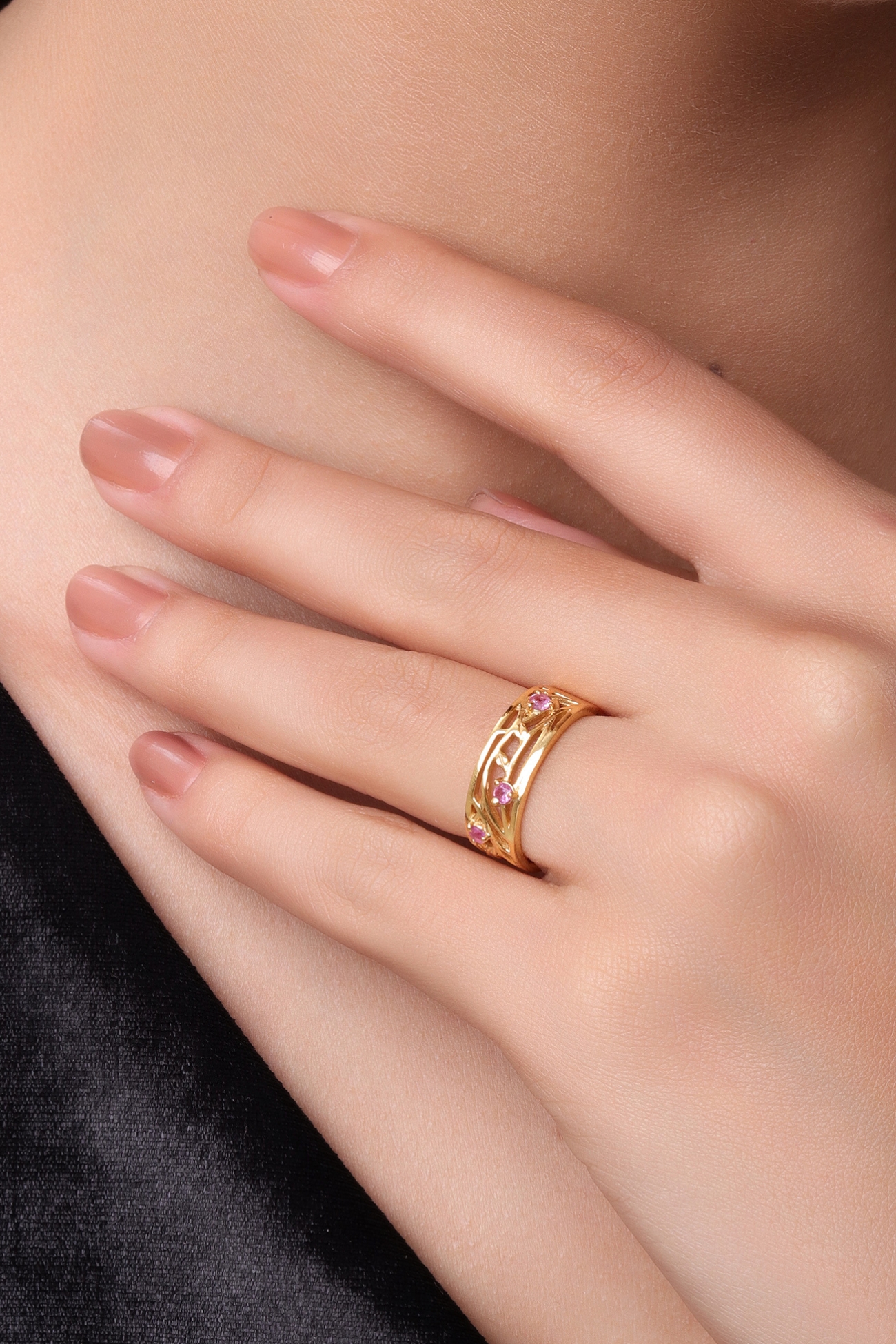 349RVI-Filigree-Sterling-gold-friendship-Band-Ring-F1_V2