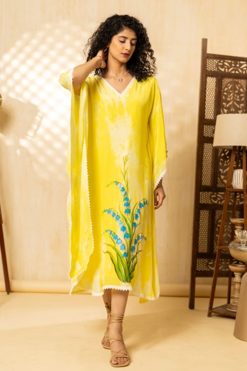 Blue Bell Shibori Dress