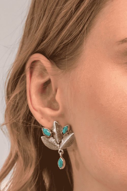 Verdant Leaf Earrings