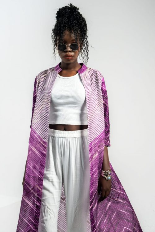 Moonlit Mauve Summer Shrug