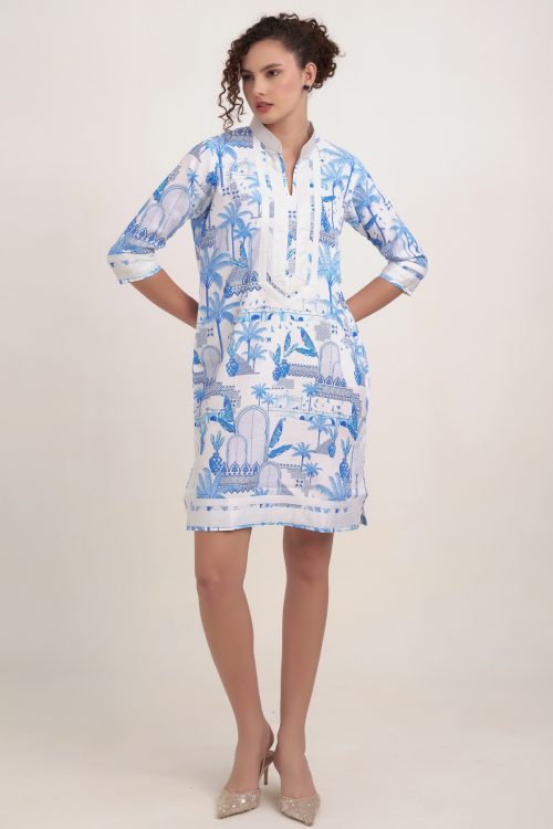 Ibiza Dream Satin Silk Dress