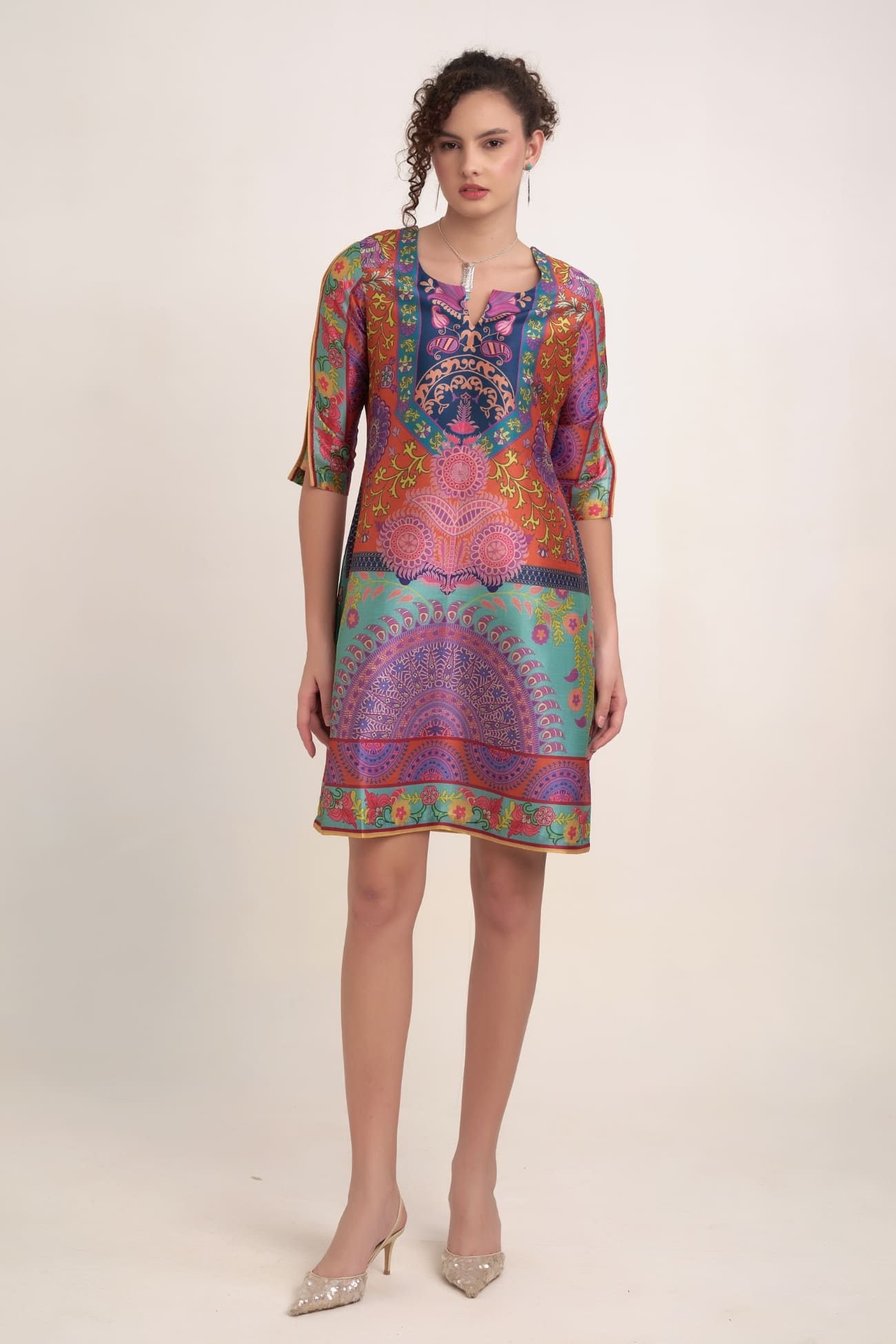 Mosaic-Paper-Silk-Dress-A1