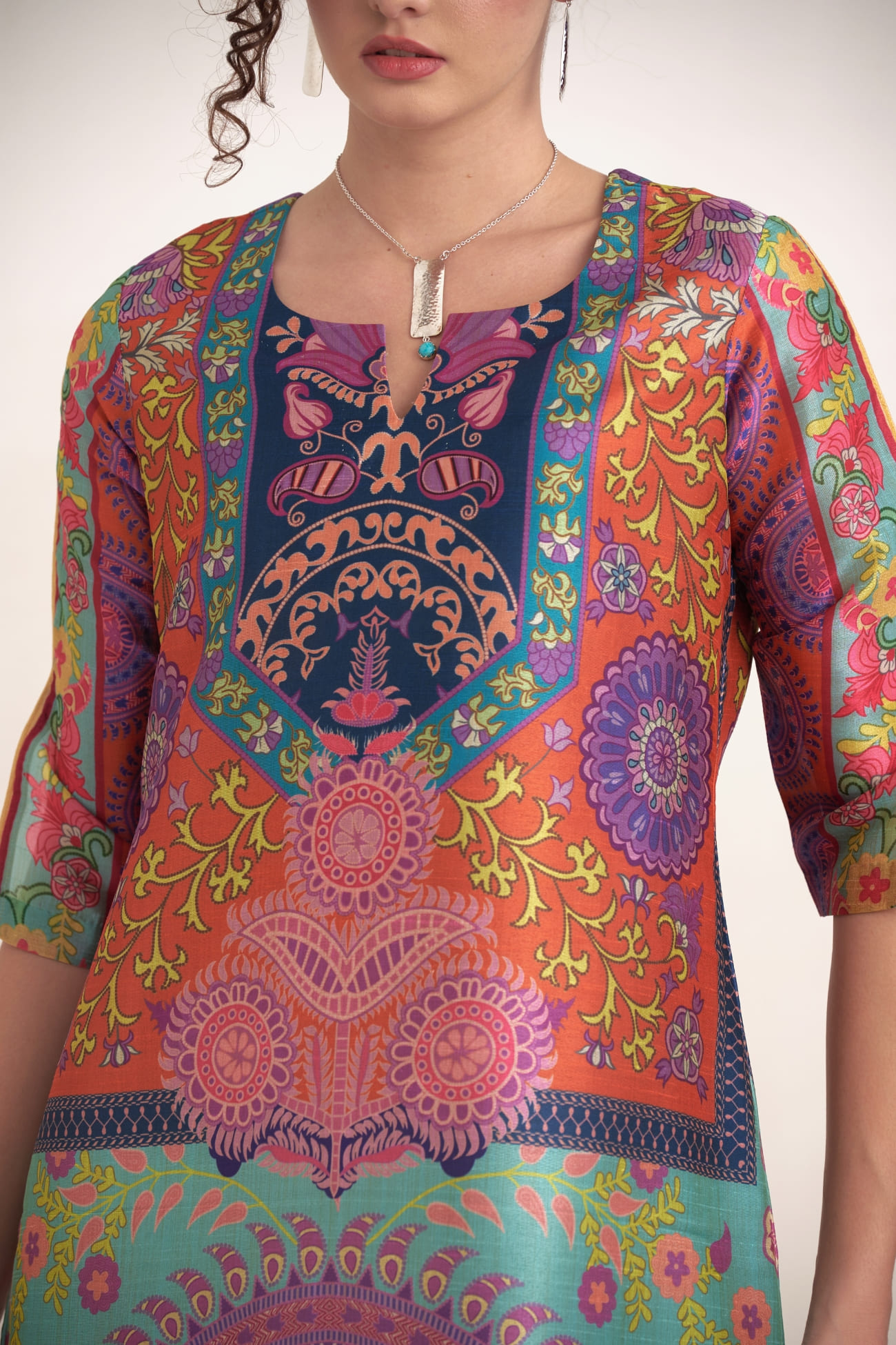 Mosaic-Paper-Silk-Dress-B1