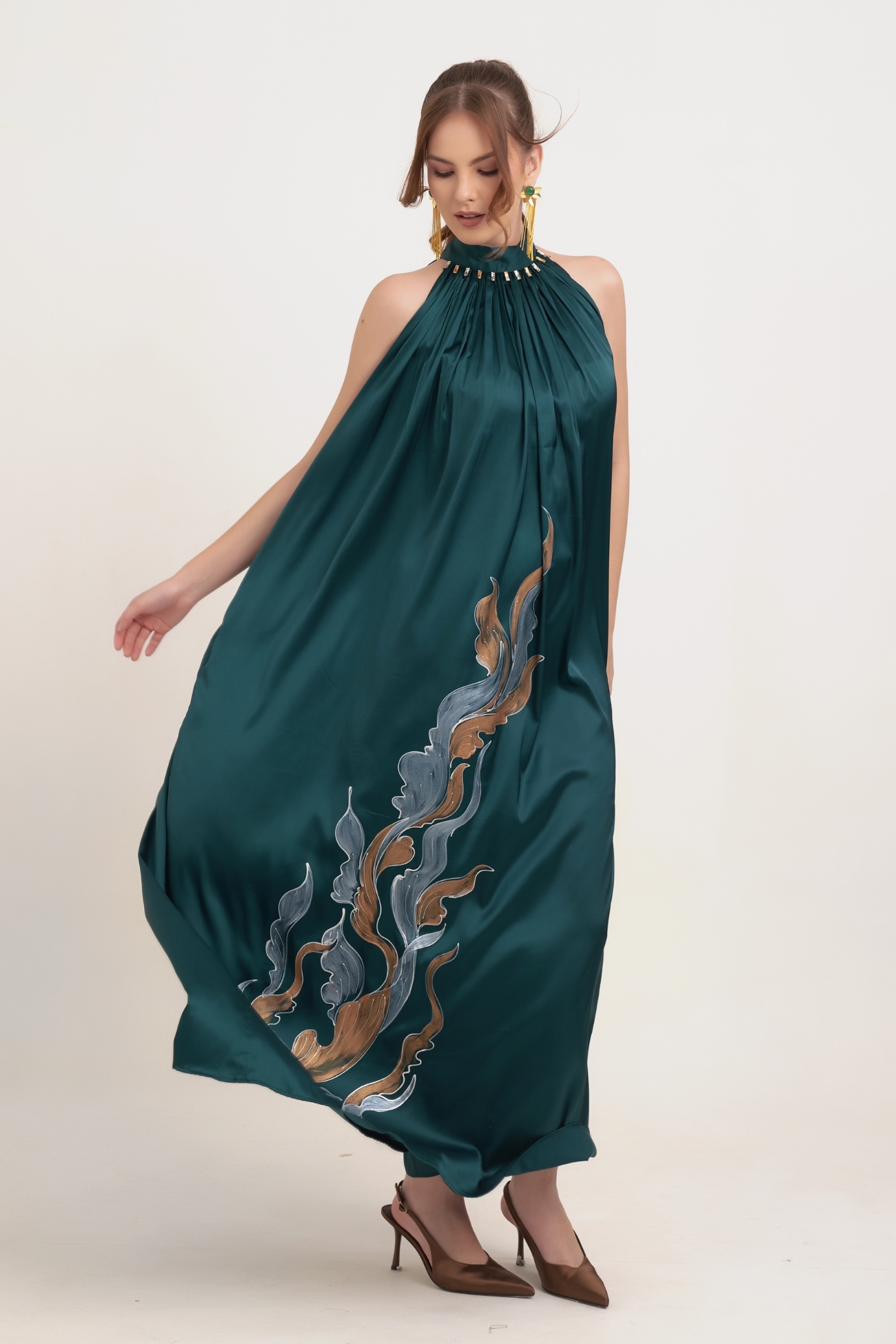 The-Deep-Forest-Hand-Painted-Silk-Gown-B1