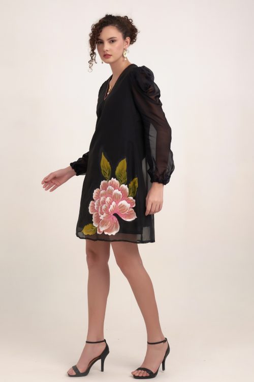 The Fearless Rose Organza Dress