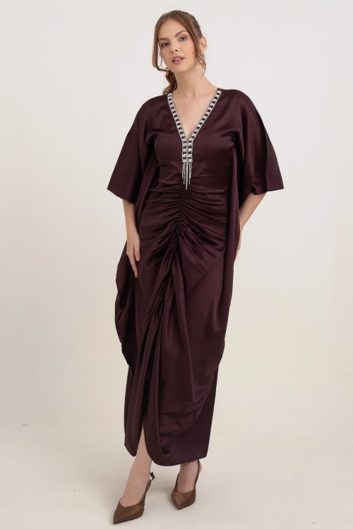 The Gaia Grecian Long Dress